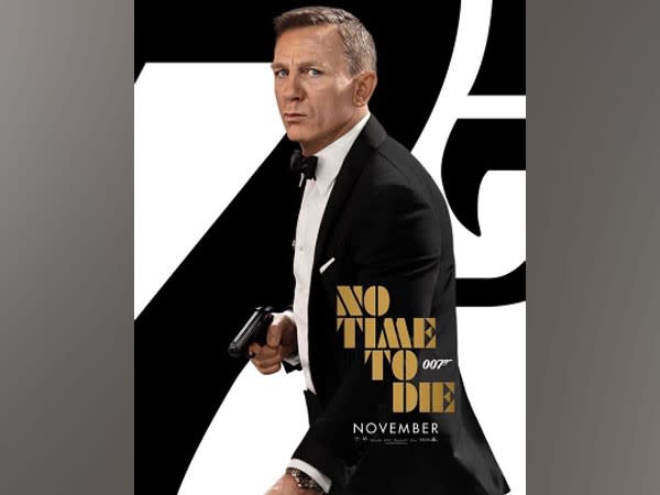 Poster of James Bond film 'No Time To Die' featuring Daniel Craig (Image Source: Instagram)