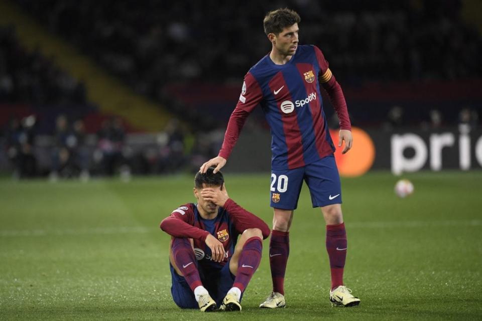 Sergi Roberto is currently a free agent (Photo by JOSEP LAGO/AFP via Getty Images)