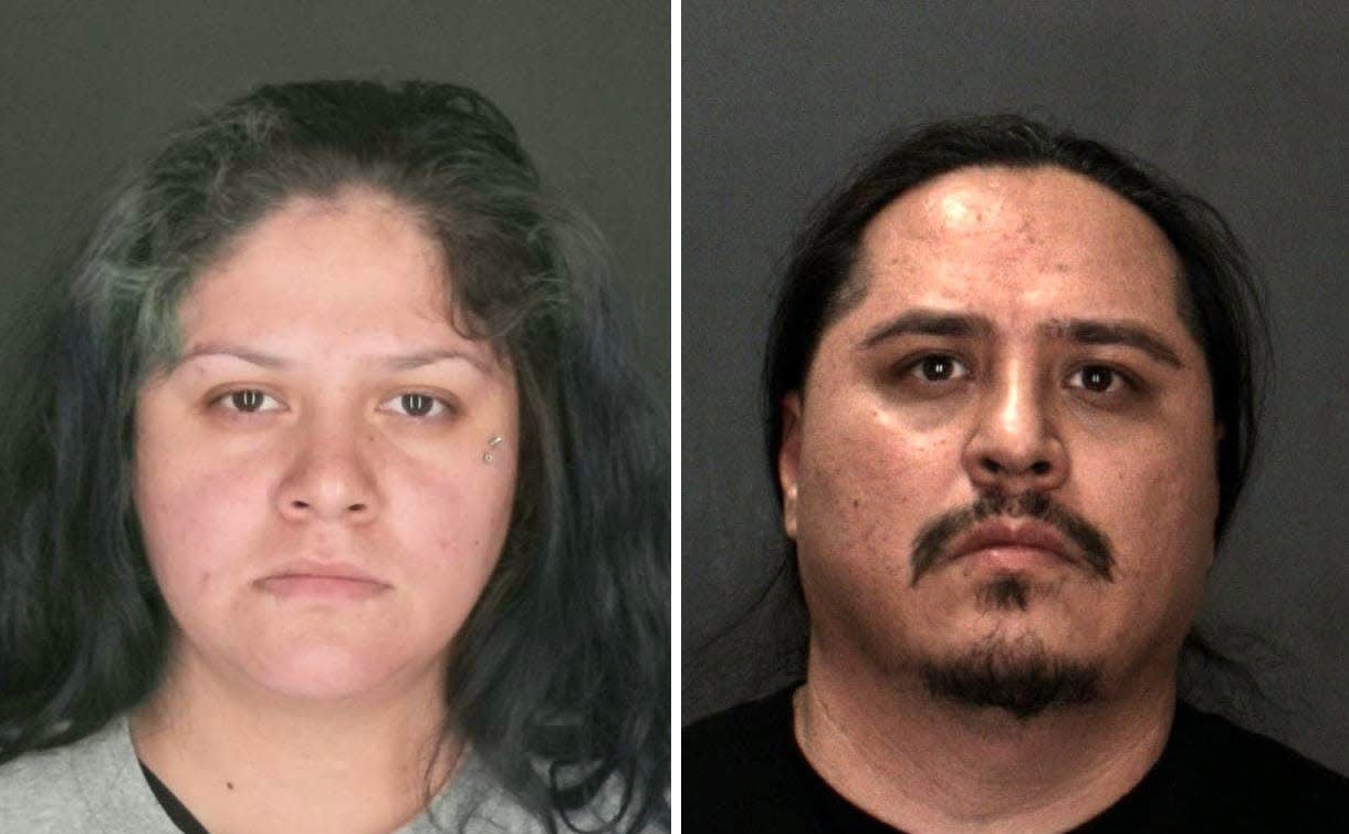 Barstow and Rialto police worked to uncover a suspected domestic child abuse case where Fernando Inzunza, 36, and Jessica Salas-Ruiz, 26, allegedly abused five children in their care.