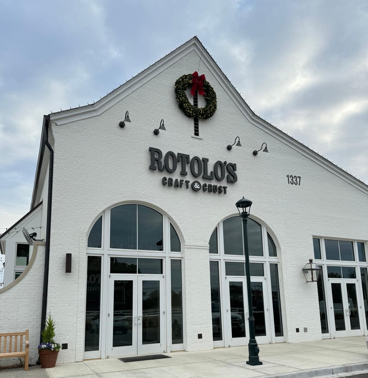 The new Rotolo's Craft & Crust in Collierville opened Monday at 1337 West Poplar Avenue