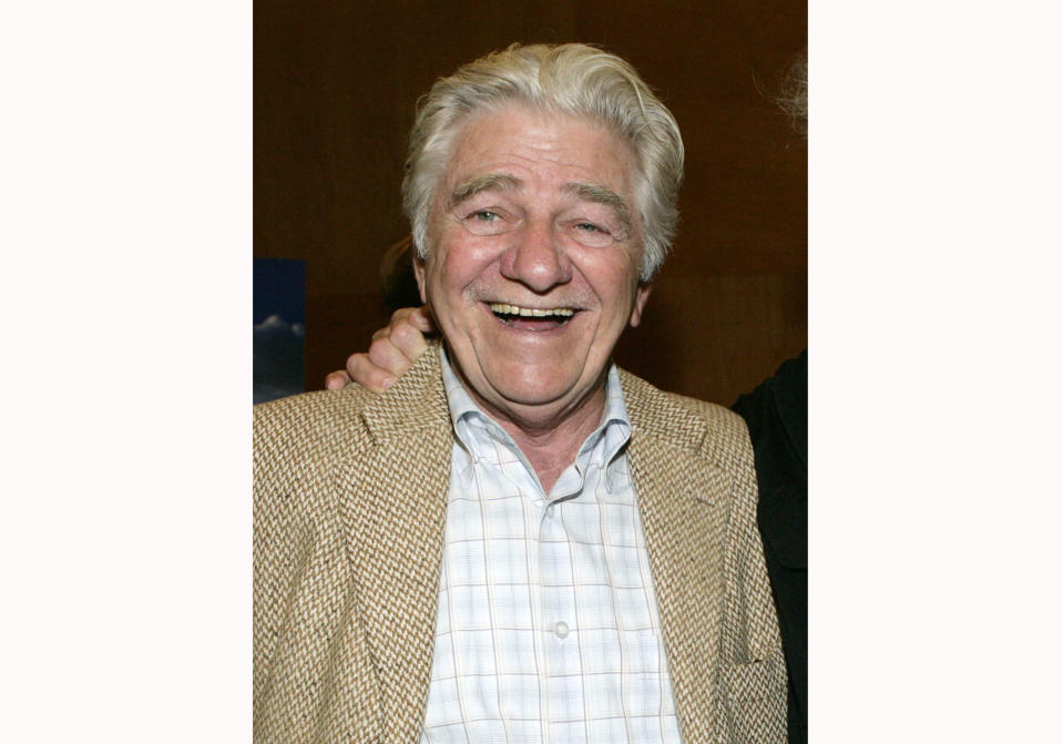 FILE - This May 10, 2007 file photo shows actor Seymour Cassel at the premiere of "The Wendell Baker Story" in Beverly Hills, Calif. Cassel, who appeared frequently in the films of John Cassavetes and Wes Anderson, has died. His daughter Dilyn Cassel Murphy says Monday that he passed away. He was 84. Born in Detroit, he made his way to New York in the 1950s to pursue acting. It was there that he met Cassavetes and made his film debut in his 1958 feature “Shadows.” (AP Photo/Matt Sayles, File)