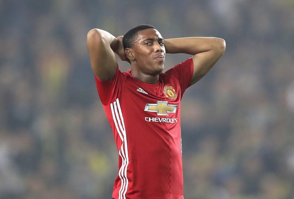Jose Mourinho has warned Anthony Martial he must start taking his Manchester United chances