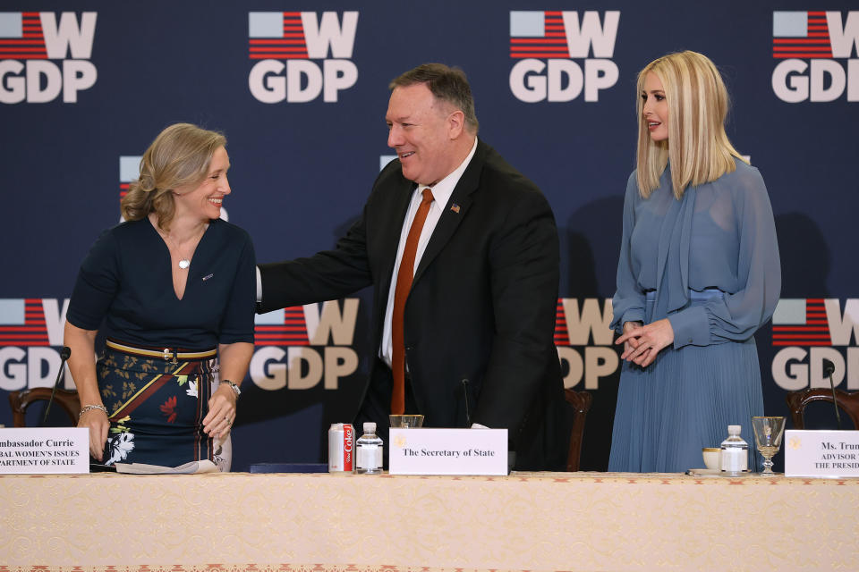 Secretary Pompeo And Ivanka Trump Mark Anniversary Of Women's Global Development Prosperity