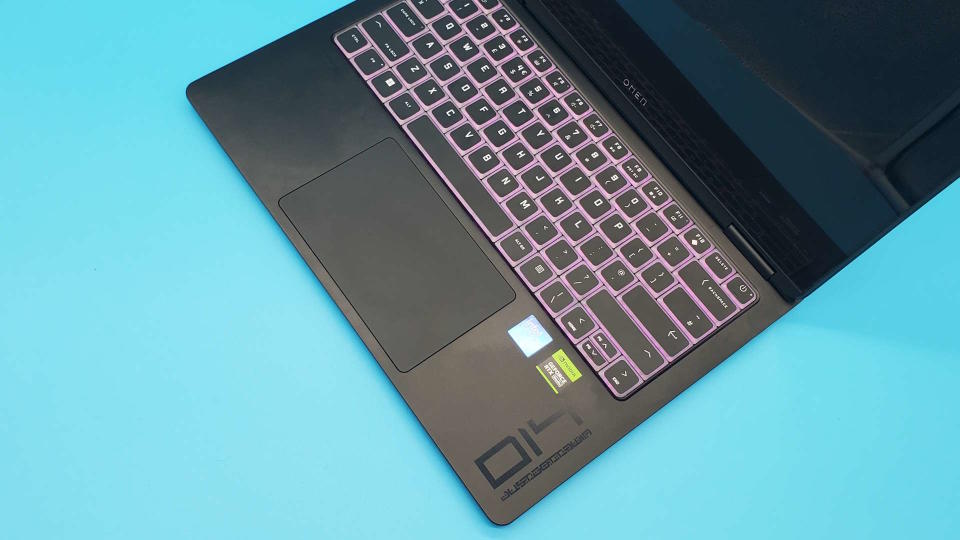 HP Omen Transcend 14 gaming laptop from various angles