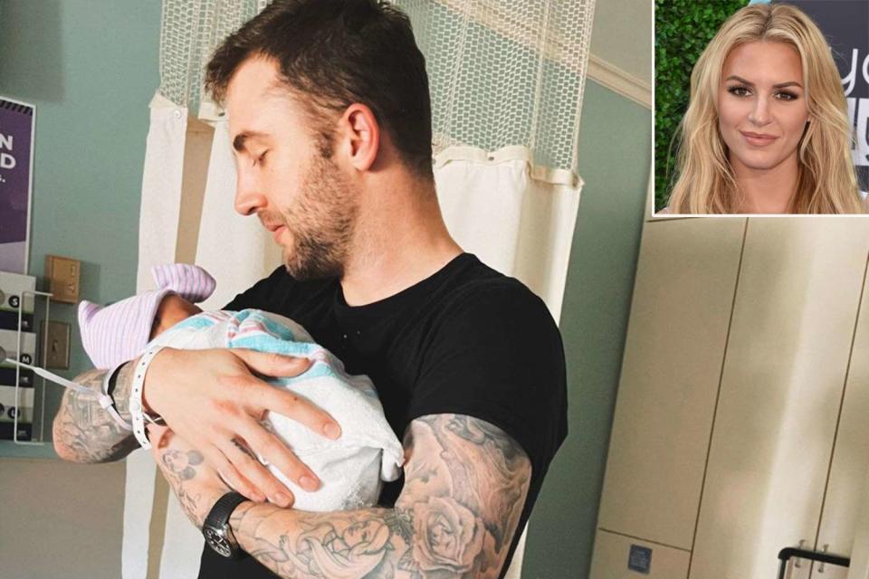 <p>Morgan Stewart and her husband Jordan McGraw <a href="https://people.com/parents/morgan-stewart-husband-jordan-mcgraw-welcome-daughter-row-renggli/" rel="nofollow noopener" target="_blank" data-ylk="slk:welcomed their first child together;elm:context_link;itc:0;sec:content-canvas" class="link ">welcomed their first child together</a>, a baby girl, on Feb. 16. The host of E! News' <em>Nightly Pop</em> announced her newborn's arrival on Instagram with a photo of the two of them, revealing the little one's name: Row Renggli McGraw.</p> <p>"Row Renggli McGraw just wanted me to quickly update you guys that after 30 hours, 27 apple juices, & 16 pushes later she decided to join our party!" Stewart wrote, sharing a photo from her hospital bed. "And she's definitely the coolest girl I've ever met," she added.</p> <p>McGraw, the son of <em>Dr. Phil</em>'s <a href="http://people.com/tag/phil-mcgraw/" rel="nofollow noopener" target="_blank" data-ylk="slk:Phil McGraw;elm:context_link;itc:0;sec:content-canvas" class="link ">Phil McGraw</a>, also shared the happy news of baby Row's arrival on Instagram, posting a photo of himself holding her in the hospital. </p>