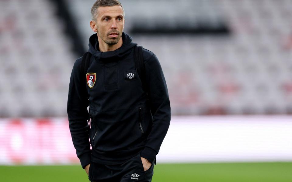 El entrenador del Bournemouth, Gary O'Neil, llega para el gran partido contra el Manchester City - Ian Walton/Reuters