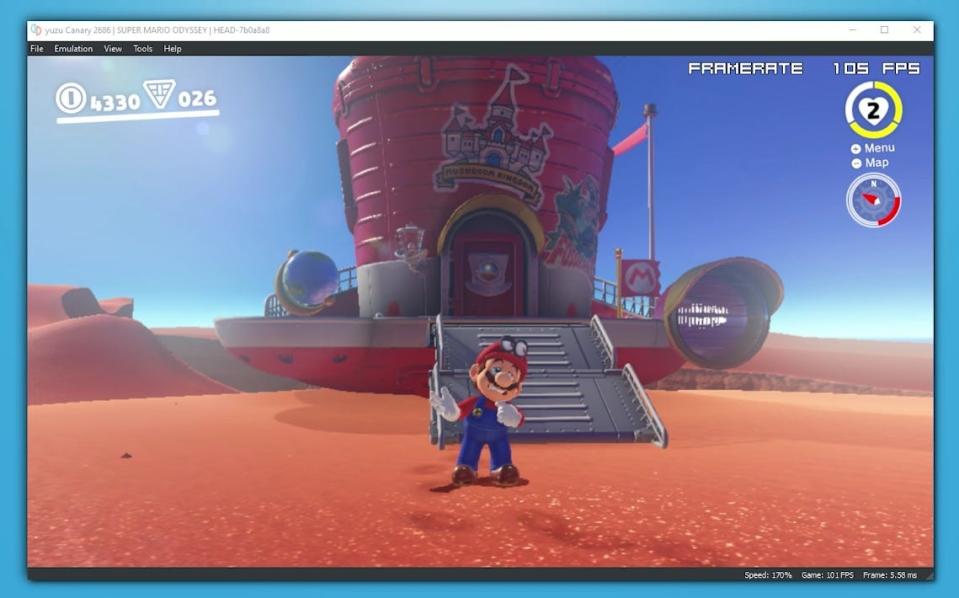 Mario Odyssey on Windows