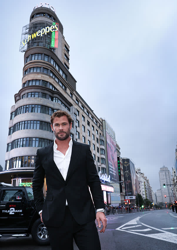 Chris Hemsworth en Madrid