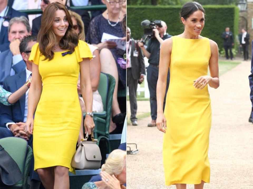 Kate Middleton and Meghan Markle