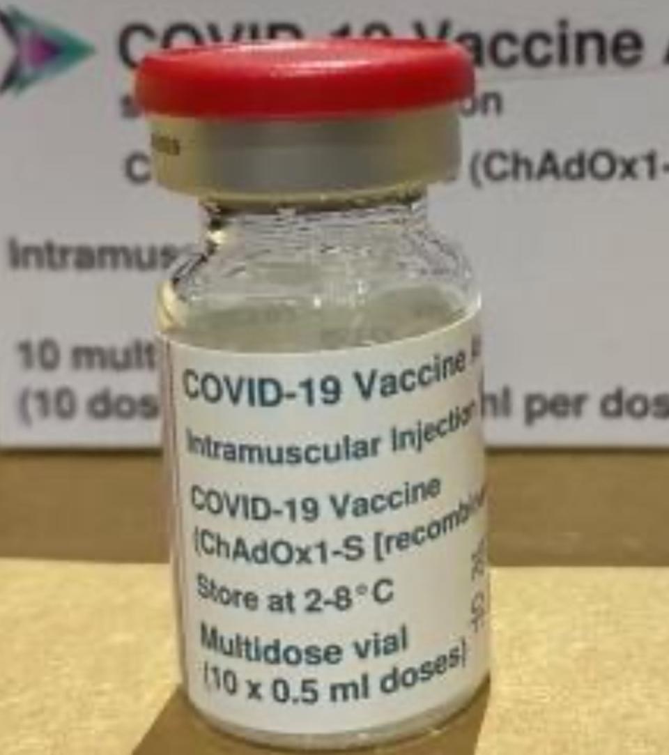 指揮中心調查：6萬名第一線醫護願施打AZ疫苗。