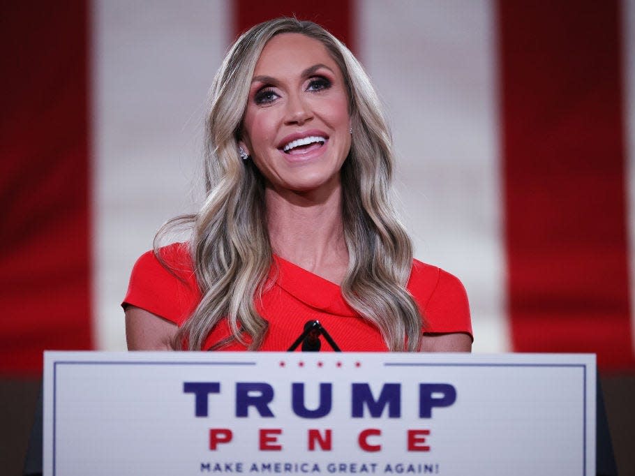 Lara Trump speaks at the 2020 RNC