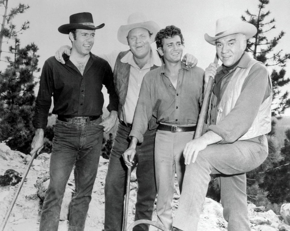 The cast of "Bonanza"