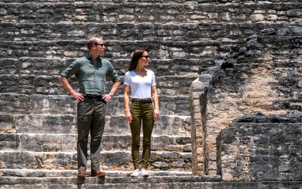 Duke and Duchess of Cambridge Belize - Jane Barlow/PA Wire