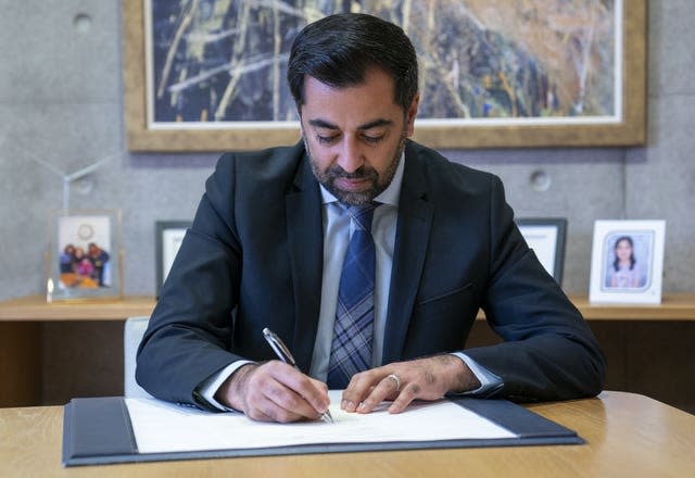 Humza Yousaf resignation letter