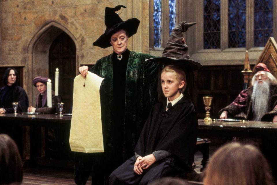 Tom Felton in Harry Potter and the Sorceror's Stone