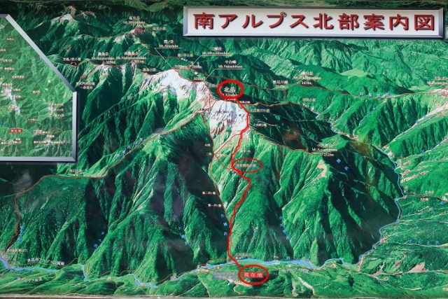 日本百名山】日本第二高峰山梨縣北岳