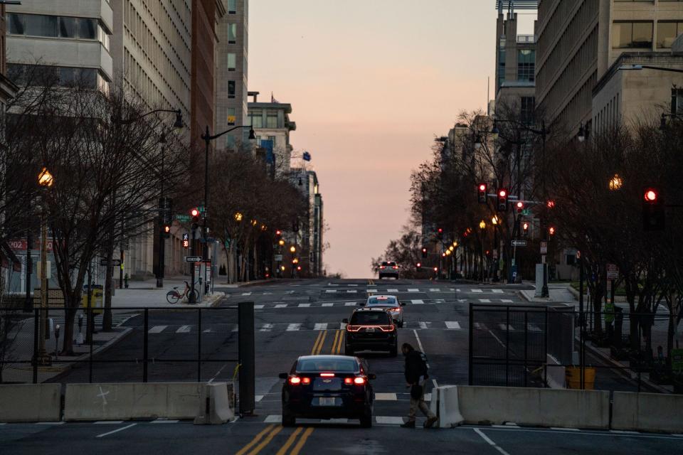 washington dc inauguration checkpoint