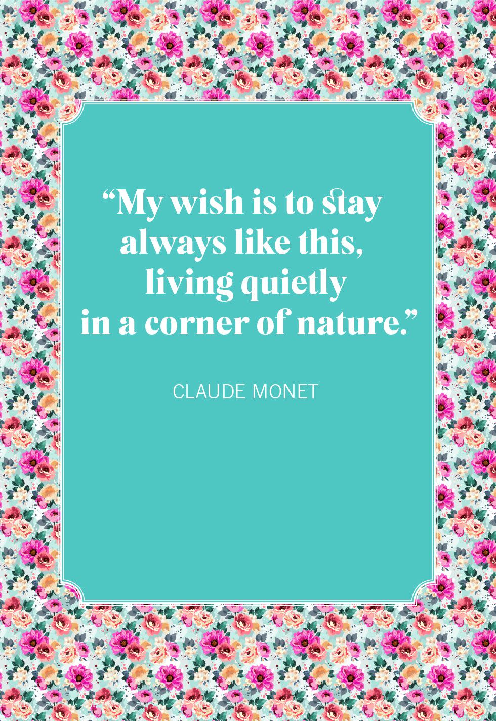 nature quotes claude monet