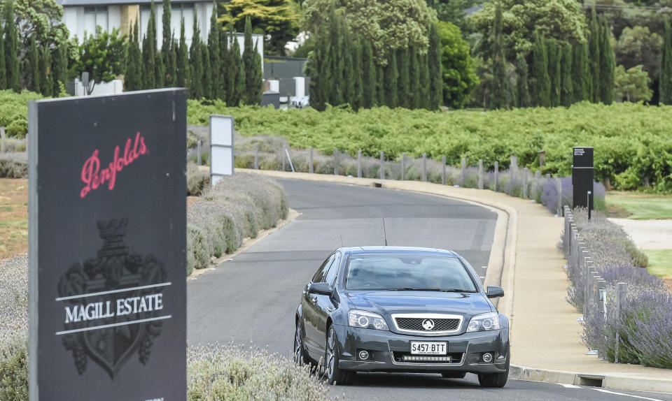 Penfolds is investigating the replica bottles being sold in China. Source: AAP