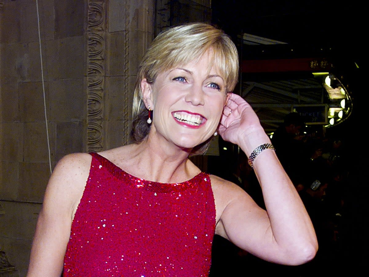 Jill Dando at the NTAs the year before her death, in 1998 (Alan Davidson/Shutterstock)