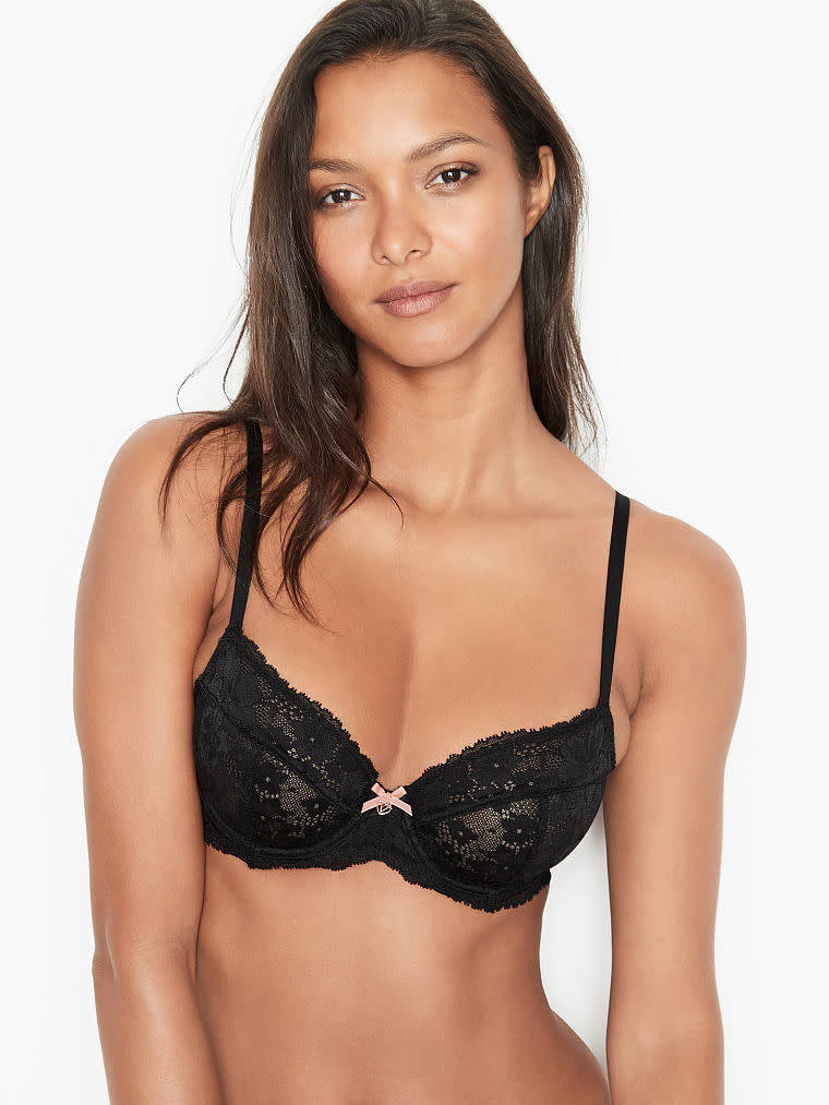 Unlined Lace Demi Bra