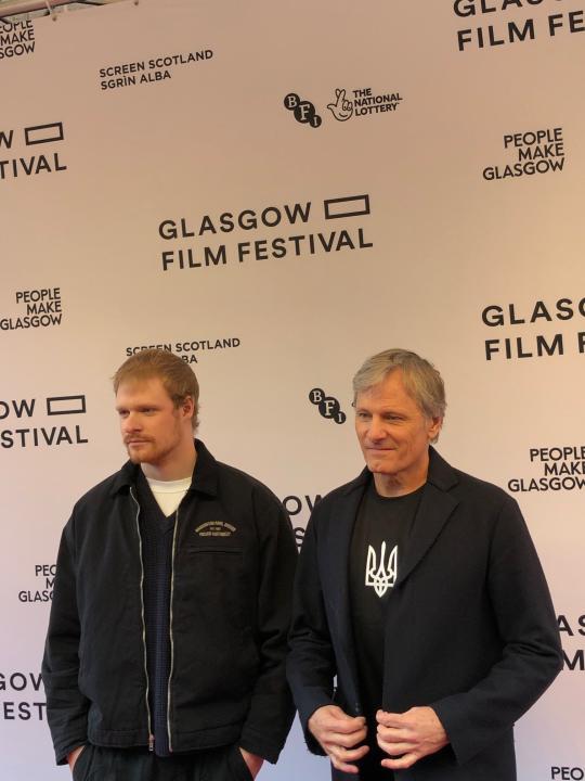 Viggo Mortensen and Solly McLeod 