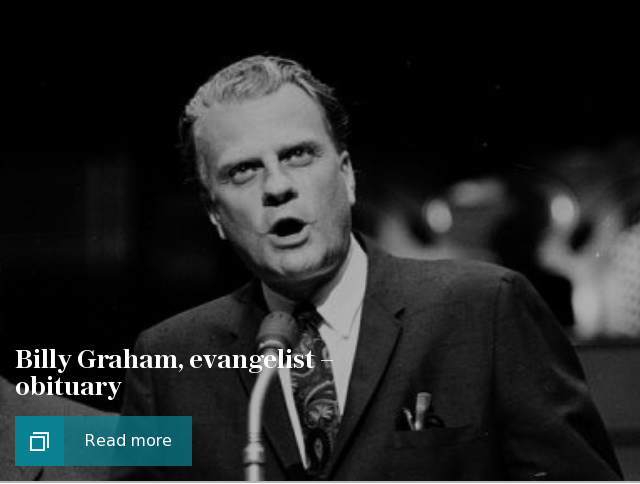 puff: billy graham obit