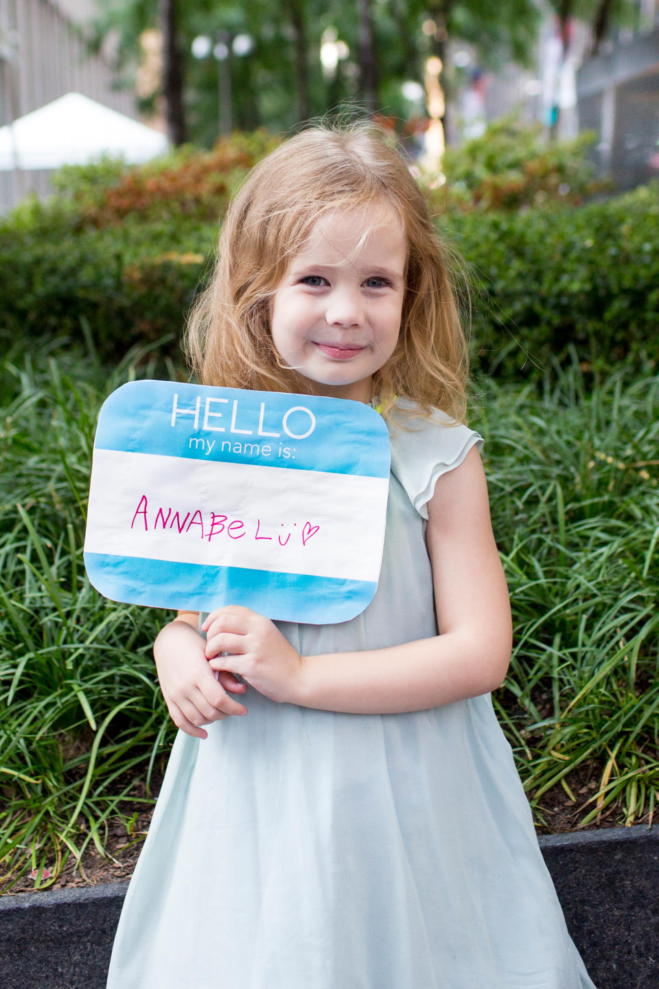 DIY back to school signs - Hello My Name Is (Samantha Okazaki / TODAY)