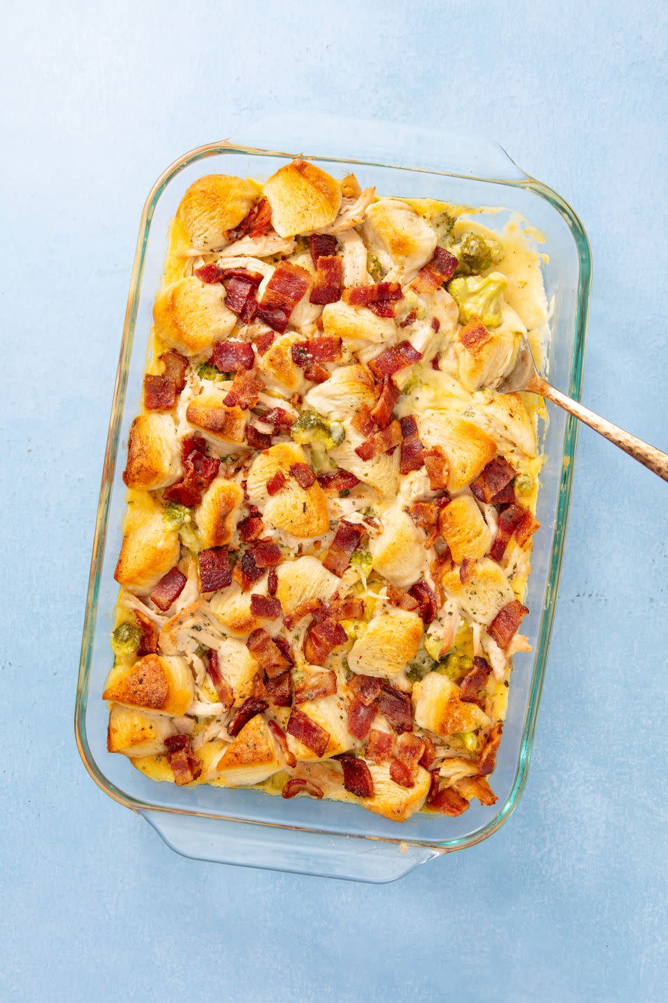 Chicken Bacon Ranch Bubble-Up Bake