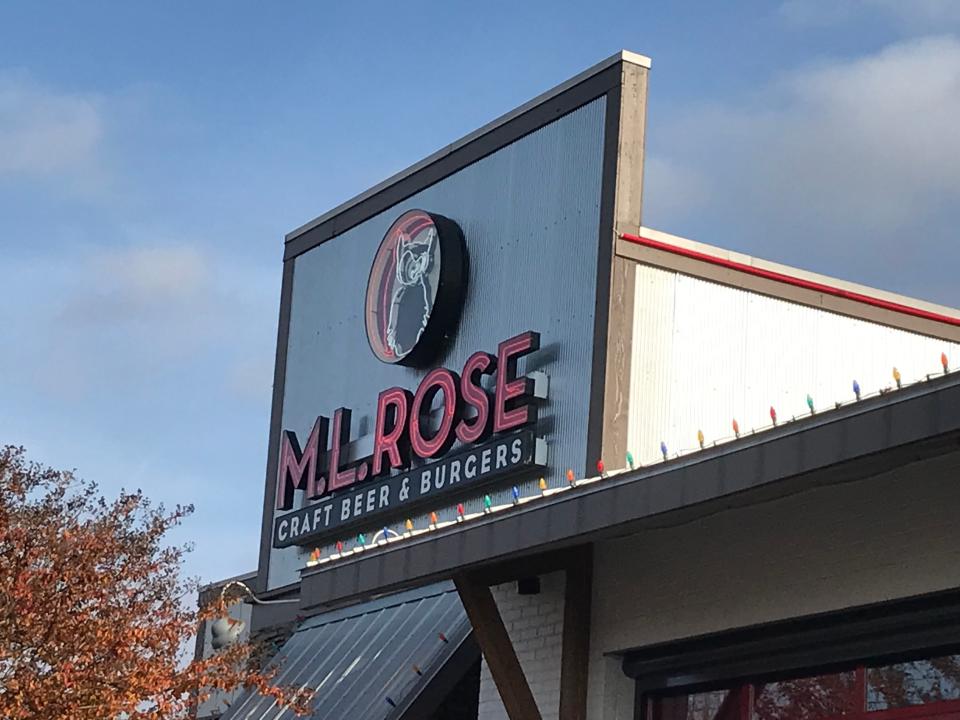M.L. Rose Craft Beer & Burgers in Mt. Juliet.
