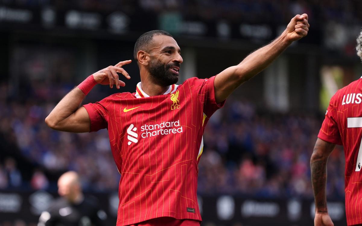 Mohamed Salah’s record ninth opening-day goal ensures winning start for Arne Slot’s Liverpool era