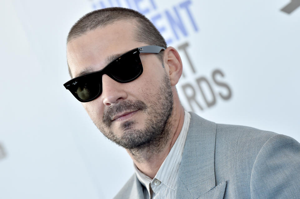 Shia LaBeouf en los Premios 2020 Film Independent Spirit Awards en Santa Monica, California. (Photo by Axelle/Bauer-Griffin/FilmMagic)