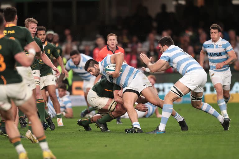 Los Pumas no pudieron con Sudáfrica en el Rugby Championship