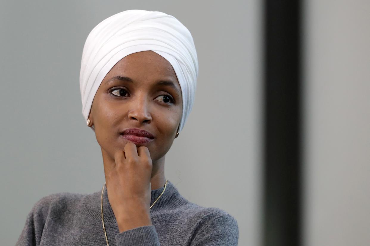 Ilhan Omar and others celebrate as president finally begins transition process (Getty Images)