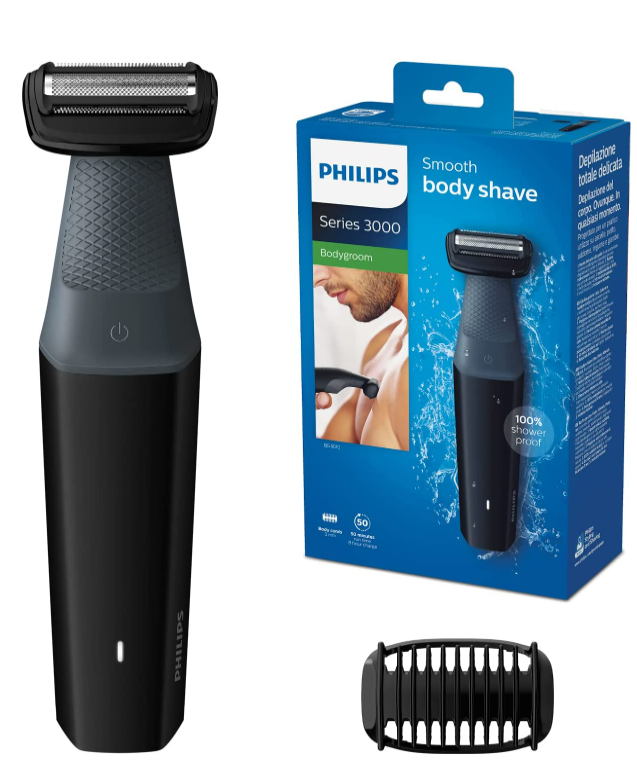 Afeitadora corporal para la ducha Philips. / Imagen: Amazon México