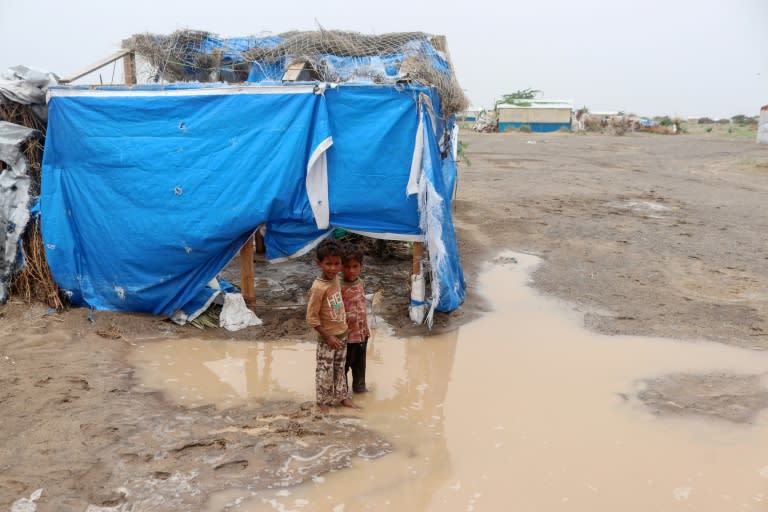 Flooding across parts of Yemen has compounded already dire humanitarian conditions in the war-ravaged country (Khaled ZIAD)