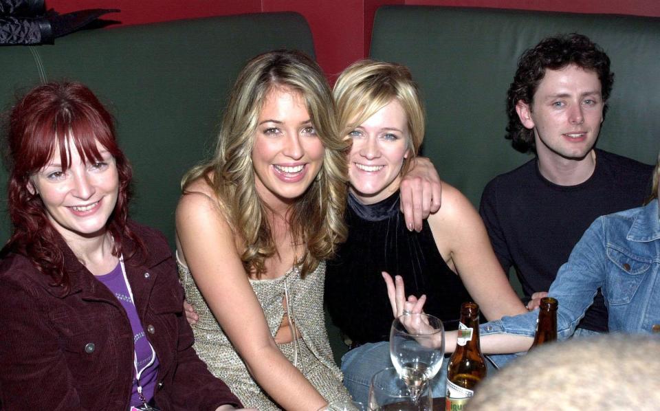 Cat Deeley and Edith Bowman in 2000