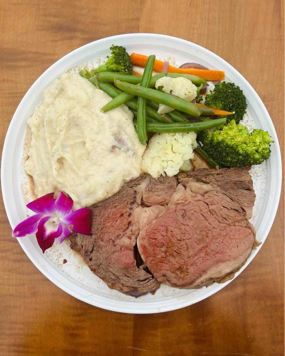 Order the Prime Rib at Bittersweet Farm.