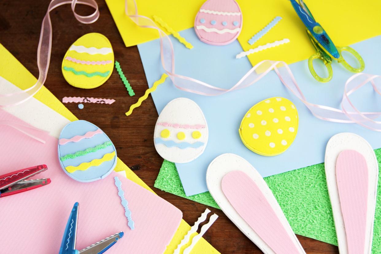 Easter craft supplies