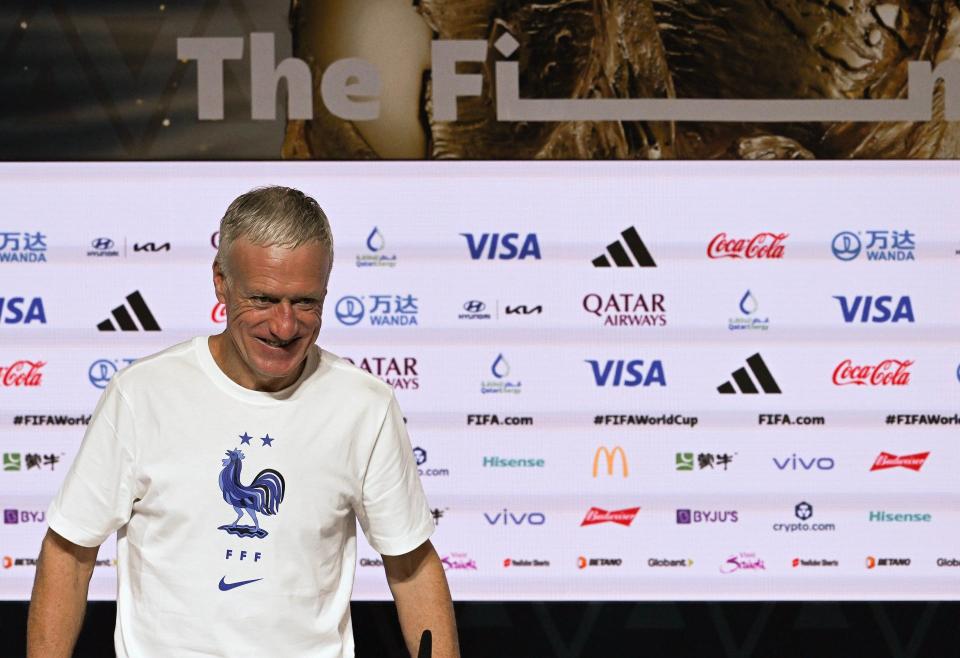 Didier Deschamps, Francia, Qatar