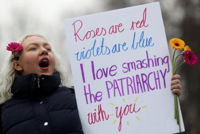 ‘Trump has been amazing for feminism’: Thousands join Women’s March in London against austerity and violence