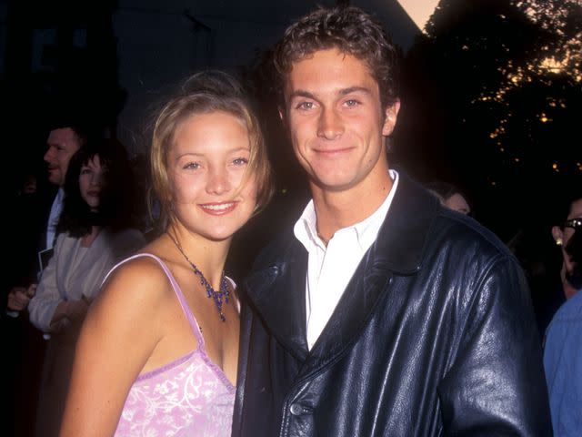 <p>Barry King/WireImage</p> Kate Hudson and Oliver Hudson.