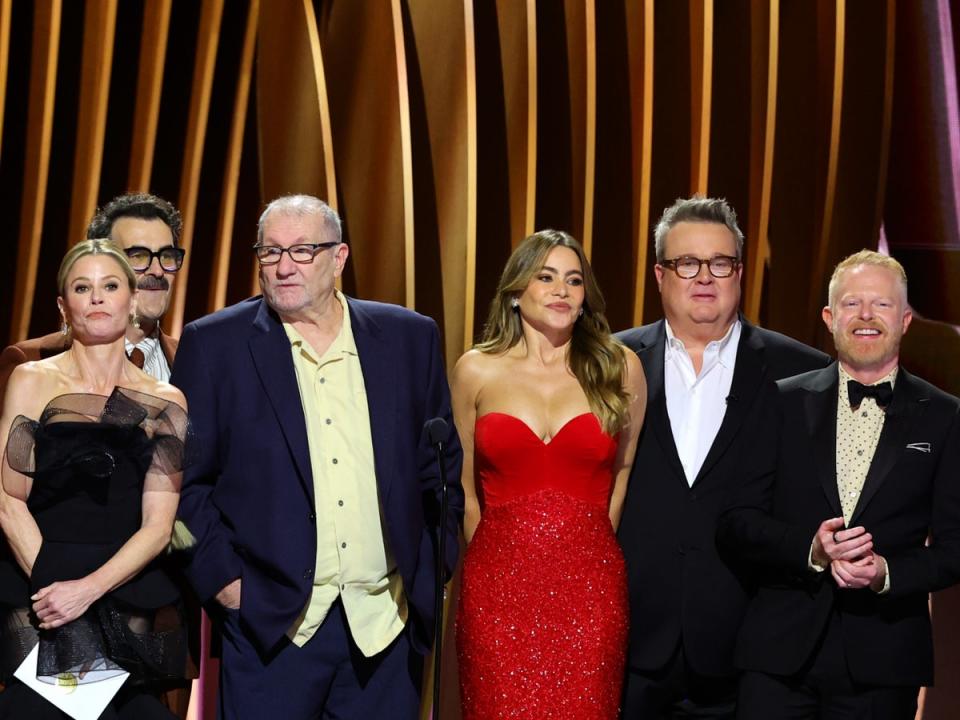 ‘Modern Family’ cast reunited at Screen Actors Guild (SAG) Awards last month (Getty Images)