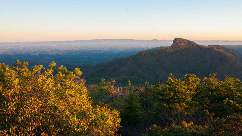 child-friendly summits: Hawksbill Mountain