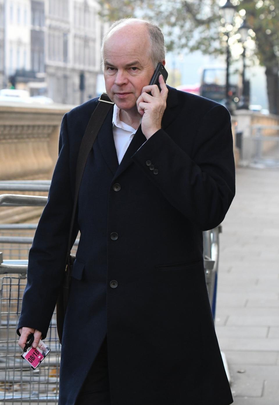 Pulling the strings: Robbie Gibb at Downing Street (Getty Images)