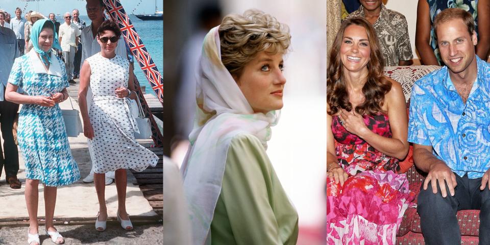 <p>Even the royal family needs some R&R from time to time. Safaris in the valleys of Africa, skiing in the Alps, catching waves off islands in the Caribbean—royals know how to take advantage of their vacation days. <a href="https://abcnews.go.com/Entertainment/wireStory/queen-elizabeths-daughter-hardest-working-royal-67987394" rel="nofollow noopener" target="_blank" data-ylk="slk:According to ABC News;elm:context_link;itc:0;sec:content-canvas" class="link ">According to ABC News</a>, members of the royal family worked an average of 85 days in 2019, which is about one-third of the 253 days that normal citizens of the U.K. work. (Fun fact: For the third year in a row, Princess Anne is the hardest working royal, working a total of 167 days out of the 365 calendar year.) As for this past year, the family worked 761 days in total. That's not even including all the off-the-record engagements they may have had to take for personal reasons. So when they really need to get away, the royals go all out. From lavish trips to Spain to the Bahamas, feast your eyes on just a few of the Windsor's most envy-inducing vacations, ahead. </p>