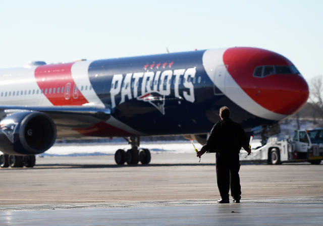 The Patriots plane flew Parkland families to the 'March For Our