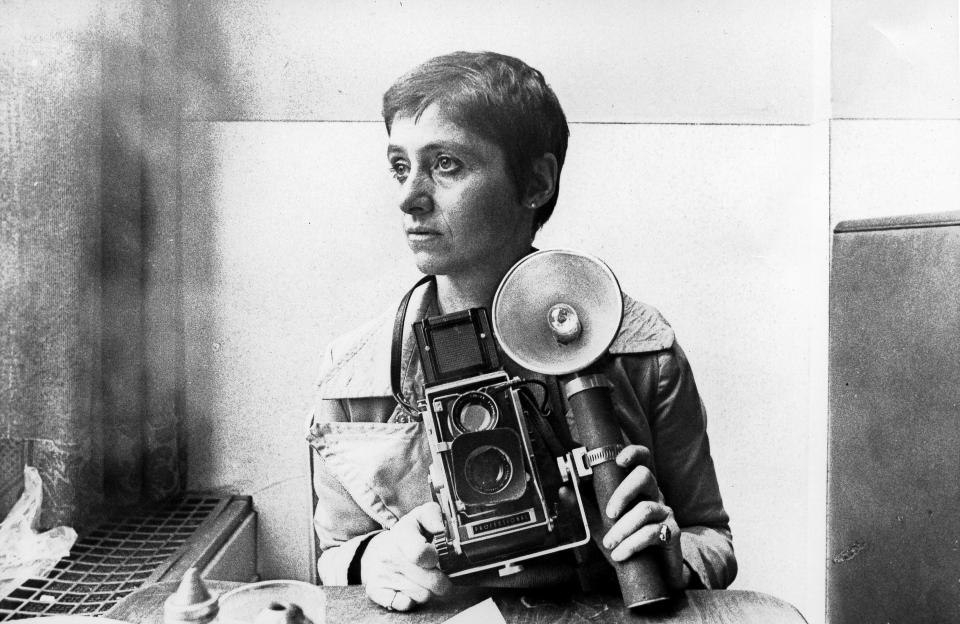 Diane Arbus, New York, 1968 (Photo by Roz Kelly/Michael Ochs Archives/Getty Images)