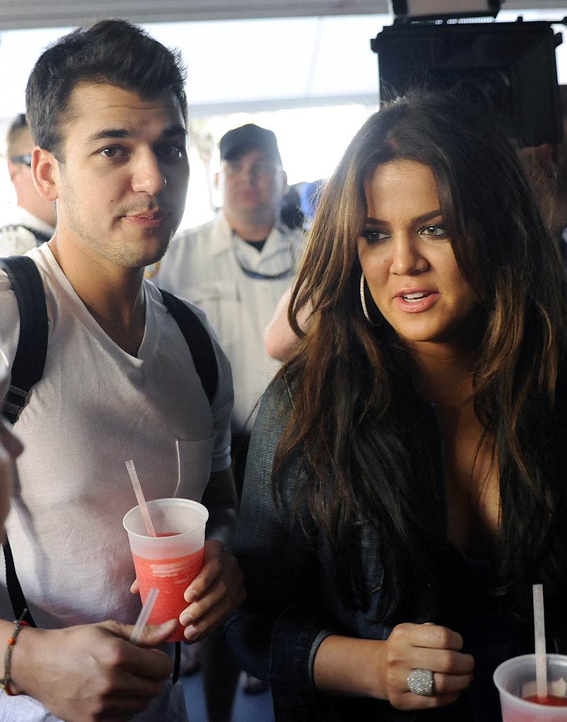 Rob Khloe Kardashian Miami