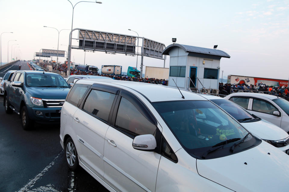 Tuas Checkpoint (Yahoo News Singapore file photo)